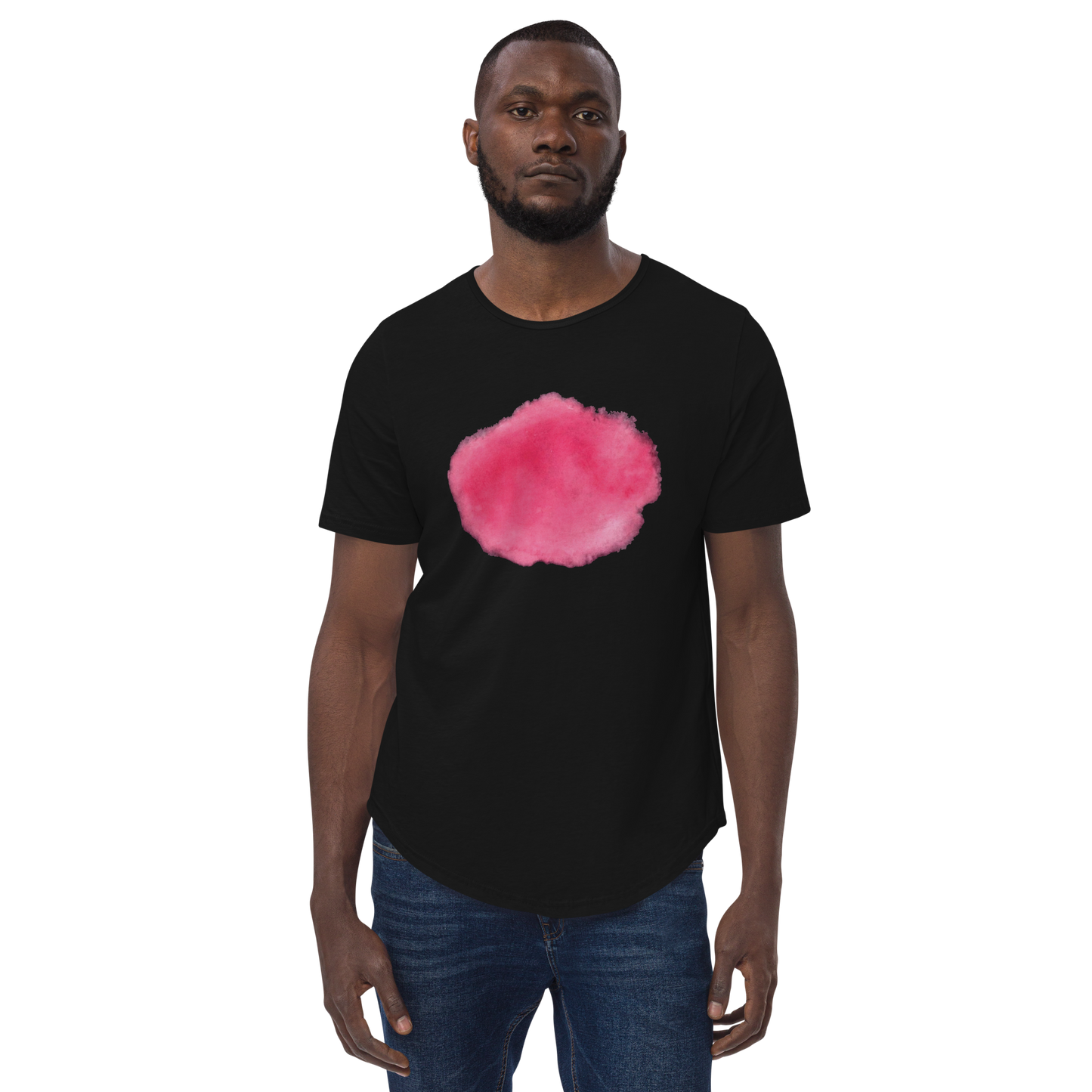 The Question Curved Hem T-Shirt